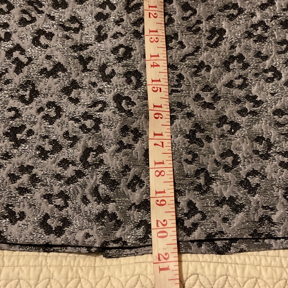 Ann Taylor LOFT Leopard Print Skirt - Picture 5 of 5